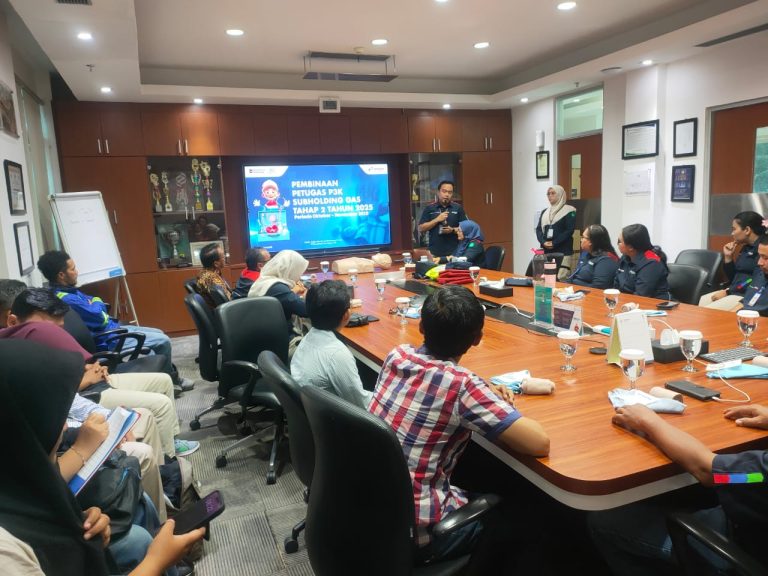 PT Perusahaan Gas Negara, Tbk Gelar Kegiatan Refreshment Petugas P3K: Siaga, Tanggap, dan Peduli K3