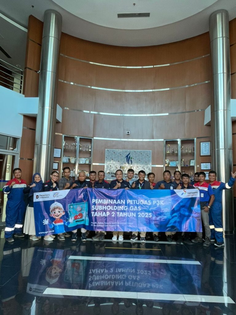 PT Perusahaan Gas Negara, Tbk Gelar Kegiatan Refreshment Petugas P3K: Siaga, Tanggap, dan Peduli K3