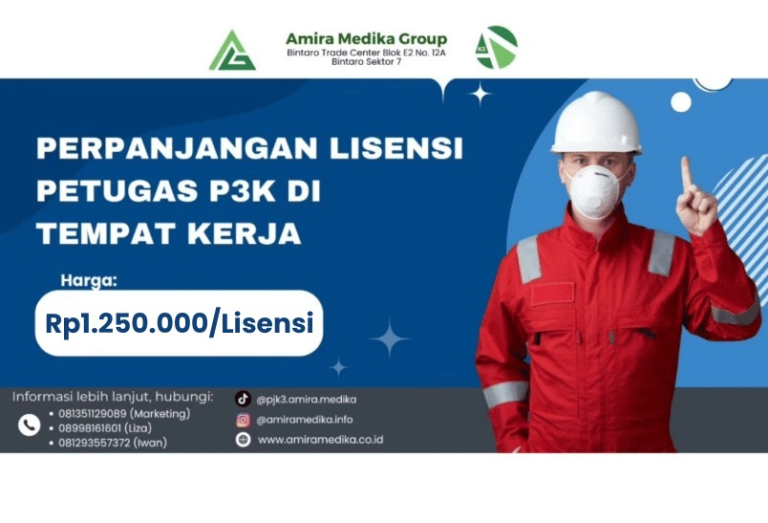 Perpanjangan Lisensi P3K di Tempat Kerja ⛑️Ayo daftrakan dirimu sekarang!